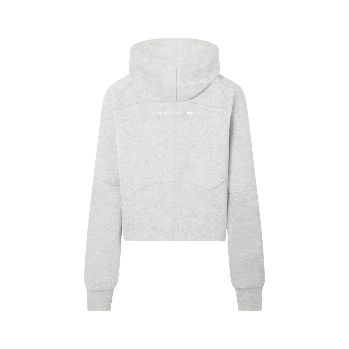 Clean Icon Half-Zip Crop Hoodie - Image 6