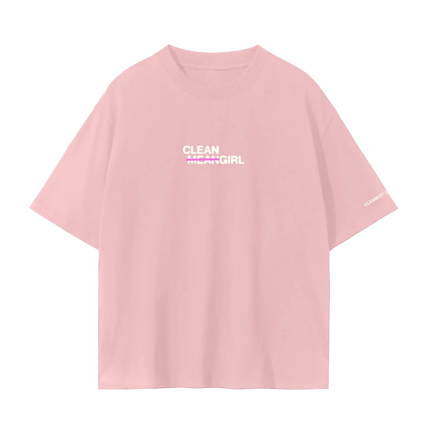 Oversized 𝚖̶𝚎̶𝚊̶𝚗̶ Cleangirl Tee
