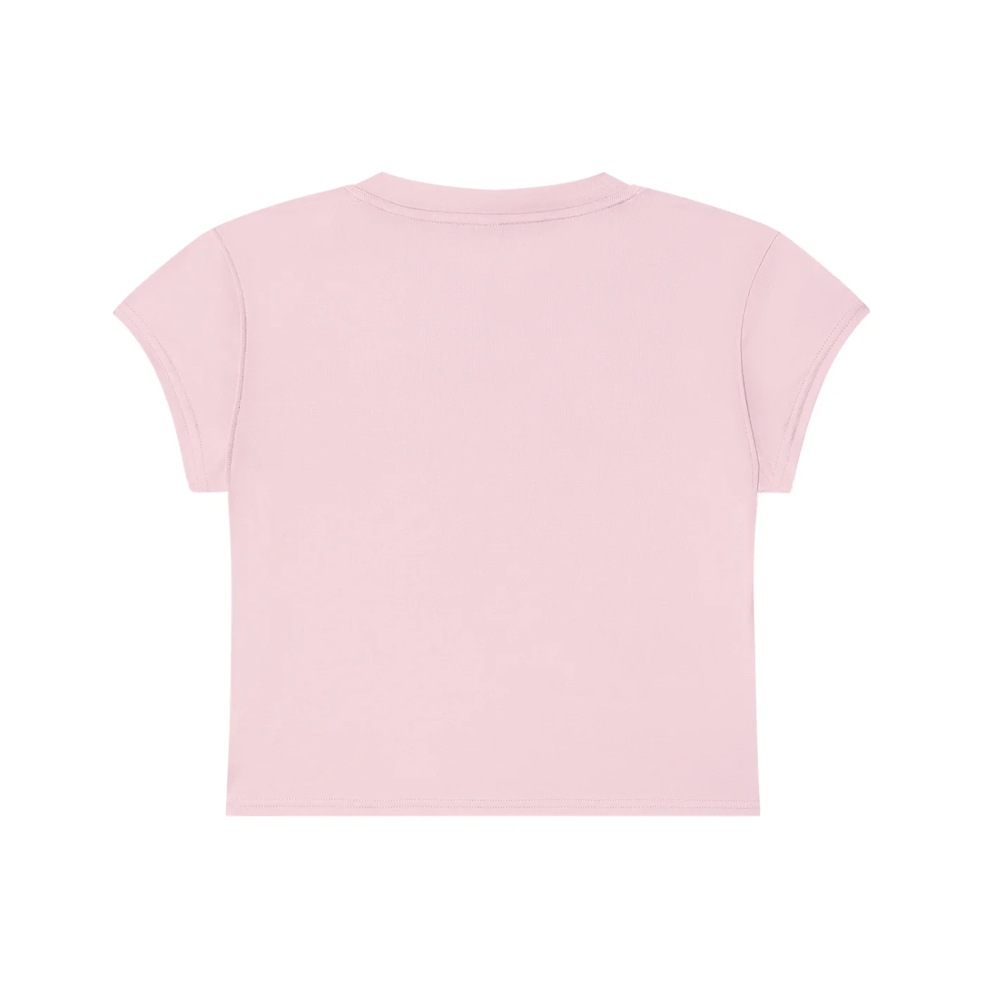 Pink Icon Slim Cropped Tee - Image 2