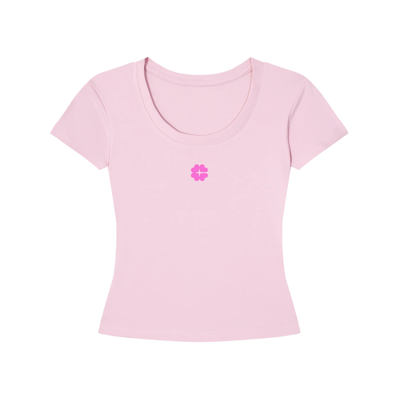 Pink Icon Slim-Fit Tee